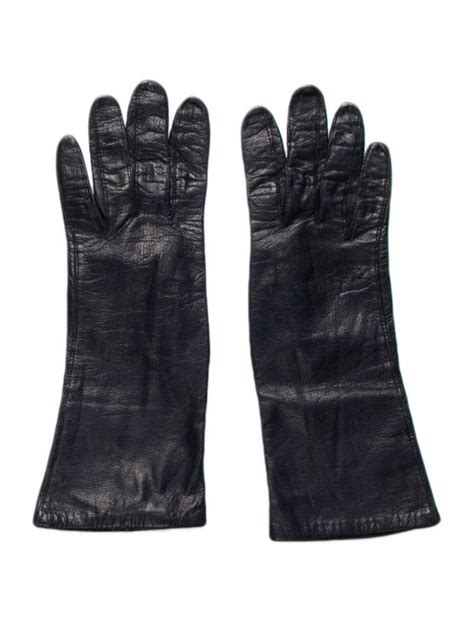 ysl leather gloves|SAINT LAURENT Leather gloves .